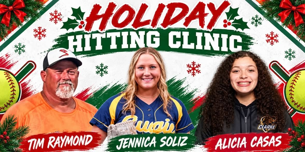Holiday Hitting Clinic flyer